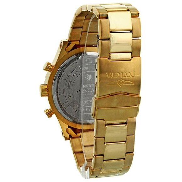 NWT Authentic Invicta Elegant Ocean Champagne Dial Men's Watch - Picture 4 of 7